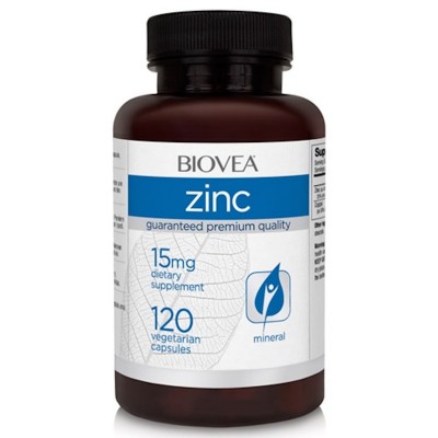 Biovea Zinc (Цинк), 15 мг, 120 капс