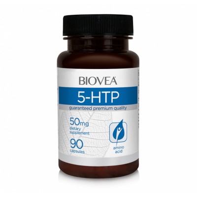 Biovea 5-HTP (5-хтп), 50 мг, 90 капс Biovea 5-HTP (5-хтп), 50 мг, 90 капс