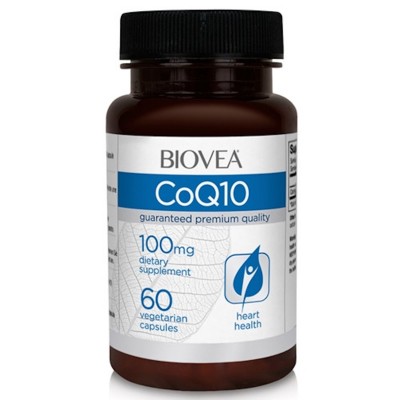Biovea CoQ10 (Коэнзим Q10), 100 мг, 60 капс