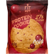 Протеиновое печенье Fit Kit Protein Cookie (коробка 24шт) Кола Протеиновое печенье Fit Kit Protein Cookie (коробка 24шт) Кола
