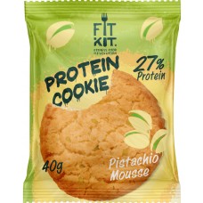 Протеиновое печенье Fit Kit Protein Cookie (коробка 24шт) Фисташки