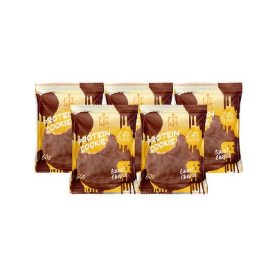 Fit Kit Chocolate Protein Cookie, 5шт x 50г (сладкий сыр)