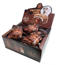Fit Kit Protein Cake EXTRA, упаковка 24шт по 70г (Шоколадный фондан)