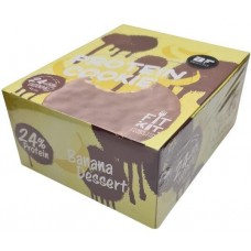 Fit Kit Chocolate Protein Cookie, упаковка 24шт по 50г (банановый десерт)