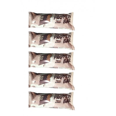 Fit Kit Протеиновый батончик без сахара Protein BAR, 5шт по 60г (Мокачино)