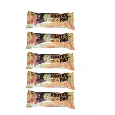 Fit Kit Протеиновый батончик без сахара Protein BAR, 5шт по 60г (Манго-маракуйя)