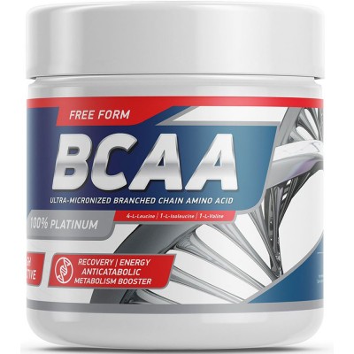 Аминокислоты Geneticlab BCAA Powder, без вкуса, 200 г
