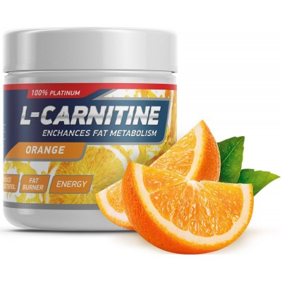 Жиросжигатель Geneticlab Nutrition 'L-Carnitine', апельсин, 150 г