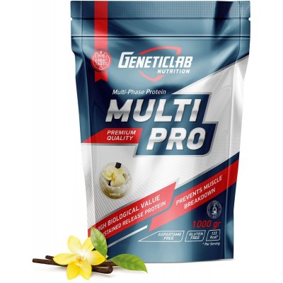 Протеин Geneticlab Multi Pro, ваниль, 1 кг