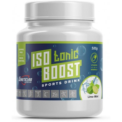 Изотоник Geneticlab Nutrition 'Isotonic Boost', лайм и мята, 500 г