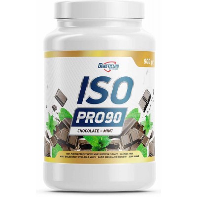 Изолят Geneticlab Nutrition 'Iso Pro 90', шоколад и мята, 900 г