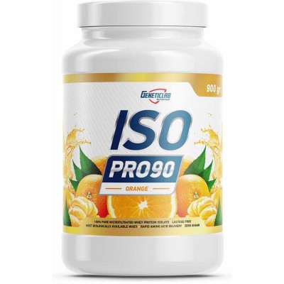 Изолят Geneticlab Nutrition 'Iso Pro 90', апельсин, 900 г