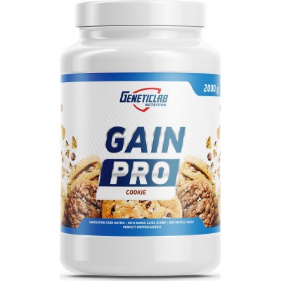 Гейнер Geneticlab Nutrition Gain Pro, печенье, 2 кг