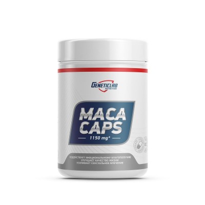 Средство для повышения тестостерона Geneticlab Nutrition Экстракт Maca Caps, 60 капсул