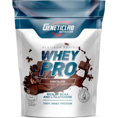 Протеин сывороточный Geneticlab 'Whey Pro', шоколад, 1 кг