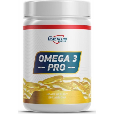 Рыбий жир GeneticLab Omega 3 Pro, 90 капсул