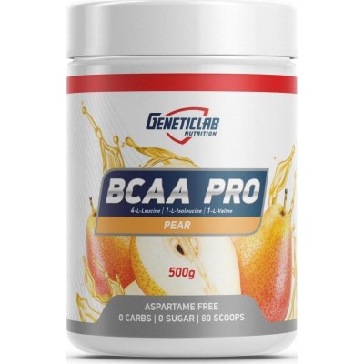 Аминокислоты Geneticlab 'BCAA Pro', груша, 500 г