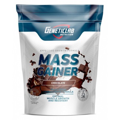 Гейнер Geneticlab Nutrition Mass Gainer, шоколад, 3 кг