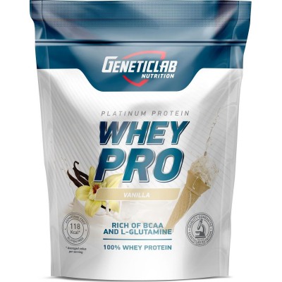 Протеин сывороточный Geneticlab Nutrition Whey Pro, ваниль, 2,1 кг