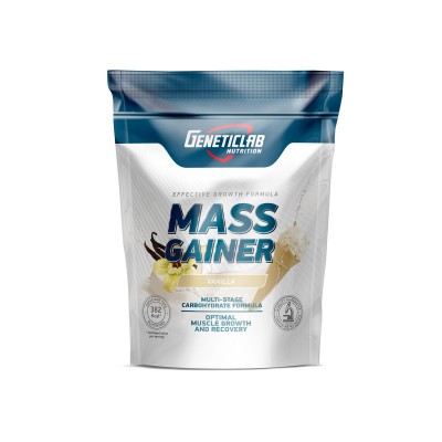 Гейнер Geneticlab 'Mass Gainer ', ваниль, 1000 г