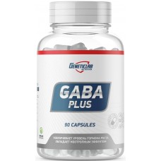 Гамма-аминомасляная кислота Geneticlab Nutrition GABA Plus, 90 капсул
