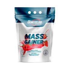 Гейнер Geneticlab Nutrition Mass Gainer, клубника, 3 кг