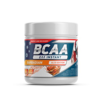 BCAA 2:1:1 Instant 250gr/50 serv Barbadian (Бар оска) limited new year edition