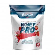 Протеин сывороточный Geneticlab 'Whey Pro', клубника, 1 кг
