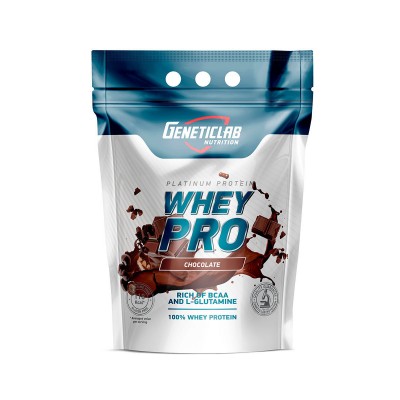 Протеин сывороточный Geneticlab Nutrition Whey Pro, шоколад, 2,1 кг