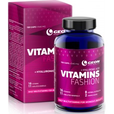 Витаминно-минеральный комплекс Geon 'Fashion Vitamins', 640 мг, 120 капсул