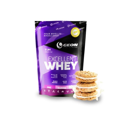 Протеин GEON Excellent Whey, печенье со сгущенным молоком, 920 г