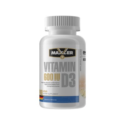 Витамин Maxler Vitamin D3 600 IU ( Витамин Д 3 ), 240 софтгелей