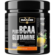 Комплекс аминокислот Maxler BCAA + Glutamine Lemon Tea, 300 г