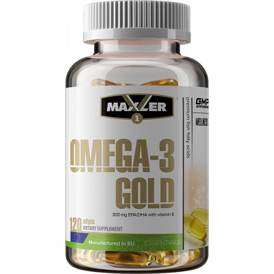Добавка Maxler Omega 3 Gold, 120 шт