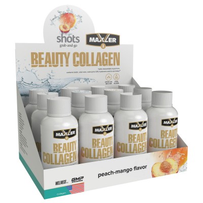 Коллаген Maxler Beauty Collagen Shots 12 x 60 ml (24 порции)