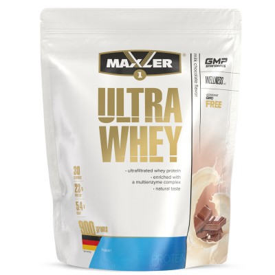 Протеин Maxler Ultra Whey 900 гр. - Молочный шоколад