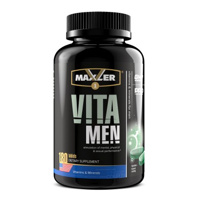 Витамины для мужчин Maxler VitaMen Pro - 180 таблеток