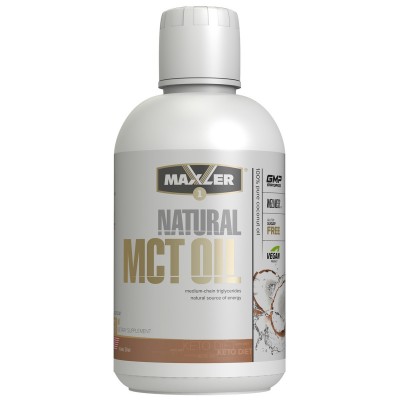Комплекс жиров и аминокислот Natural MCT Oil (Натуральное МСТ масло), 450 мл.