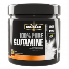 Аминокислота Maxler 100% Pure Glutamine ( 100% Глютамин ), 300 гр.