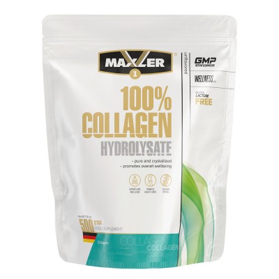 Гидролизованный коллаген Maxler 100% Collagen Hydrolysate 500 гр. (коллаген порошок)