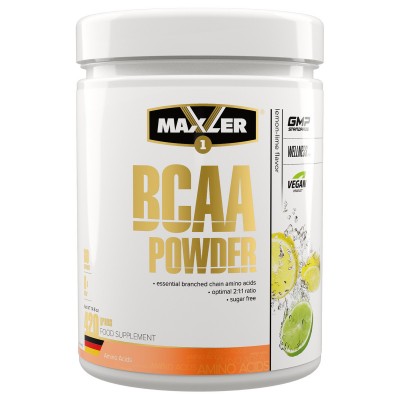 Комплекс аминокислот Maxler BCAA Powder EU, 420 гр. - Лимон-Лайм