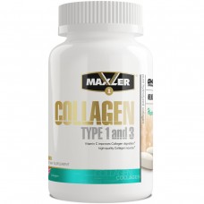 Гидролизованный коллаген Maxler Collagen type 1 and 3, 90 таблеток - Коллаген 1 и 3 типа, Peptan