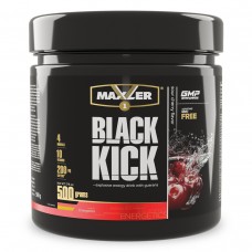 Энергетик Maxler Black Kick 500 гр. (банка) - Вишня