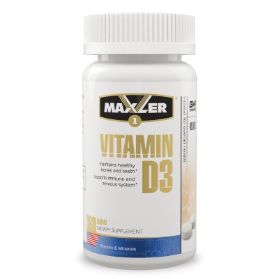 Maxler Vitamin D3 1200 IU, (Витамин Д3), 360 таблеток