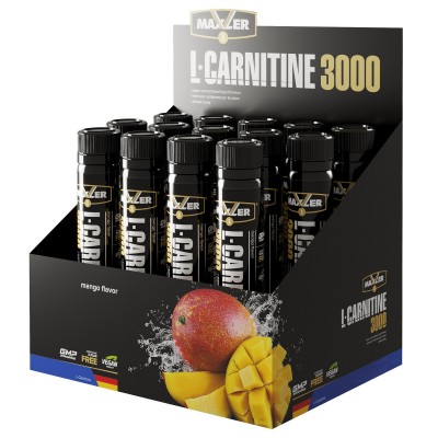 Карнитин Maxler L-Carnitine 3000 мг. (14 х 25 мл.) - Манго