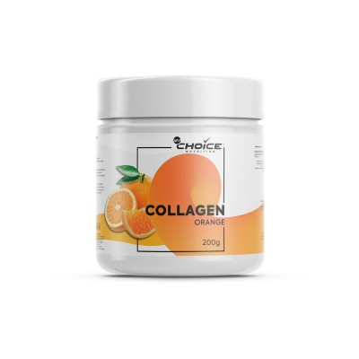 Добавка MyChoice Nutrition Collagen (Коллаген) 200г, апельсин
