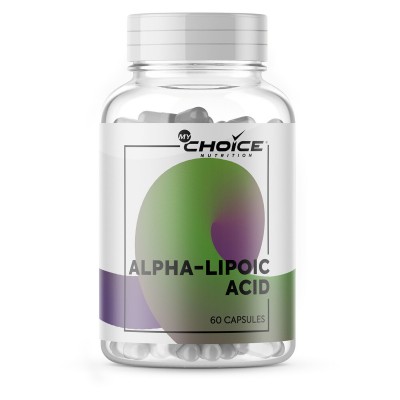 Добавка MyChoice Nutrition Alpha-lipoic Acid (АЛК - альфа-липоевая кислота), 60 капс.