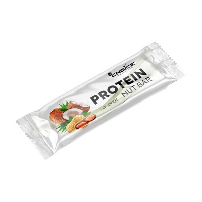 Протеиновый батончик MyChoice Nutrition Protein Nut Bar (Кокос), 20 шт х 40гр