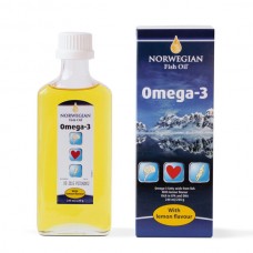 Норвегиан Фиш Оил Омега-3 со вкусом Лимона жидкость флакон 240Мл ( )