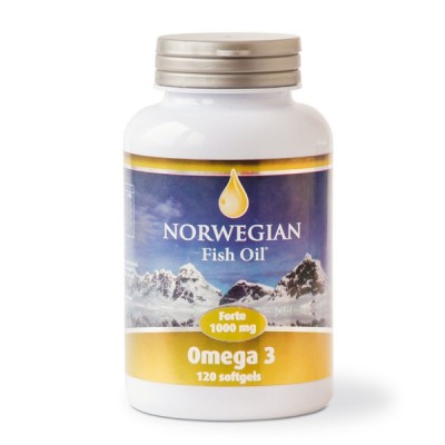 Norwegian Fish Oil Омега-3 Форте капсулы 1384Мг №120